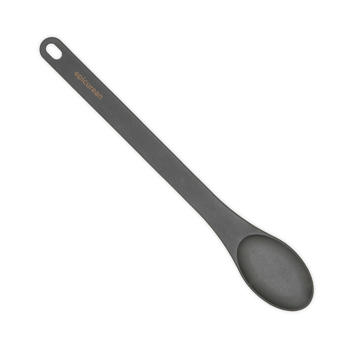 Epicurean Kitchen Series Utensils Small Serving Stirring Spoon - Dishwasher Safe, Non-Toxic and Made in the USA, Slate