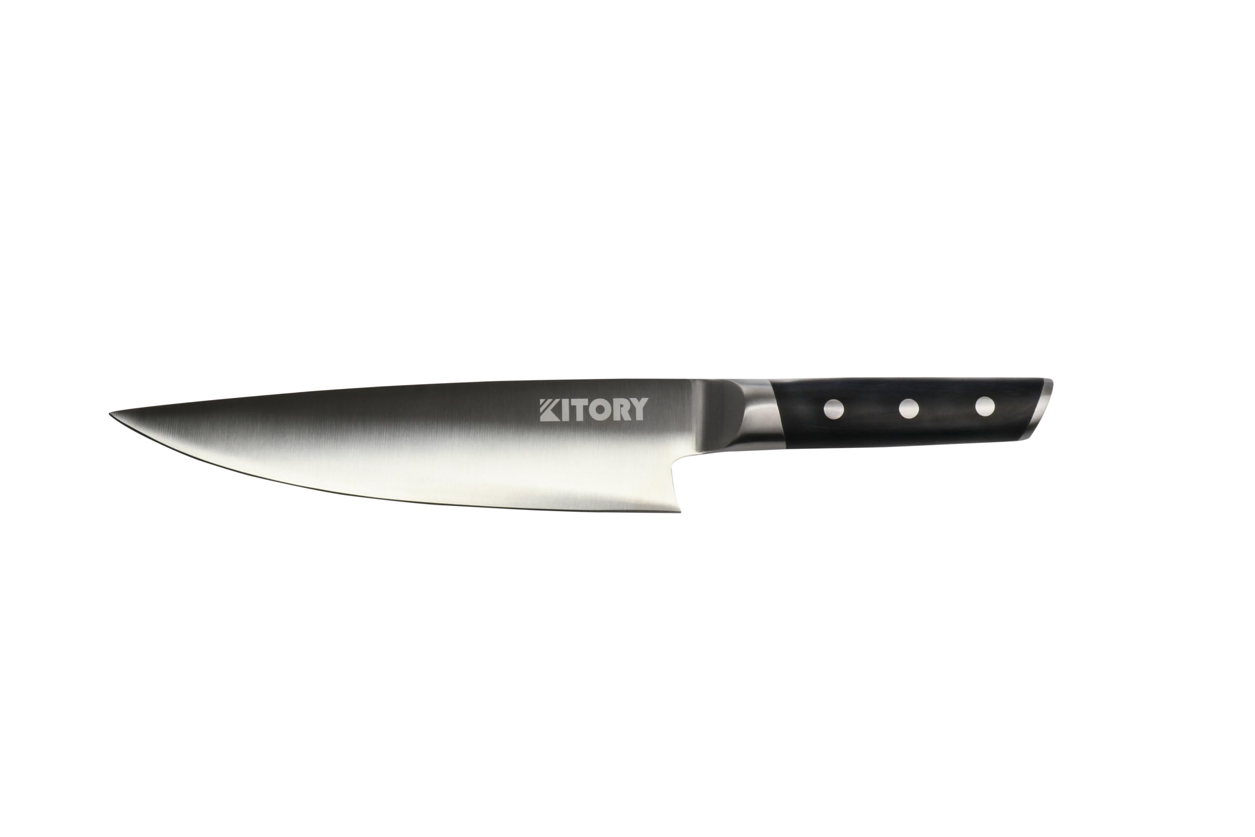 Kitory Chef Knife 8", Gyuto Kitchen Knife - Full Tang Pro Chopping Chopper- Forged HC Steel - Ergonomic Pakkawood Handle-2025 Gifts