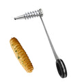 GYHZ Stainless Steel Spiral Cutter, Manual Veggie Spiralizer Kitchen Tool
