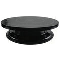 OZXNO Cake Decorating Turntable 11 Inch Cake Turntable Anti-Slip Rotating Cake Stand for Decorating(1pcs Black)