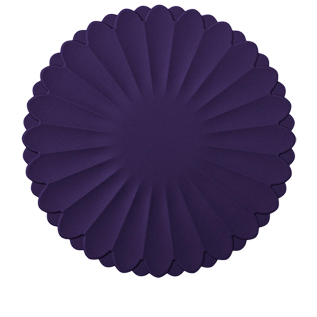 Heat-Resistant Silicone Trivet Mats, Non-Slip Hot Plate Holder for Kitchen Countertops & Dining Table, Reusable Pot Holder Pad with Secure Grip, Dishwasher Safe (Sea Sky Blue, Diameter: 18cm/7.09")