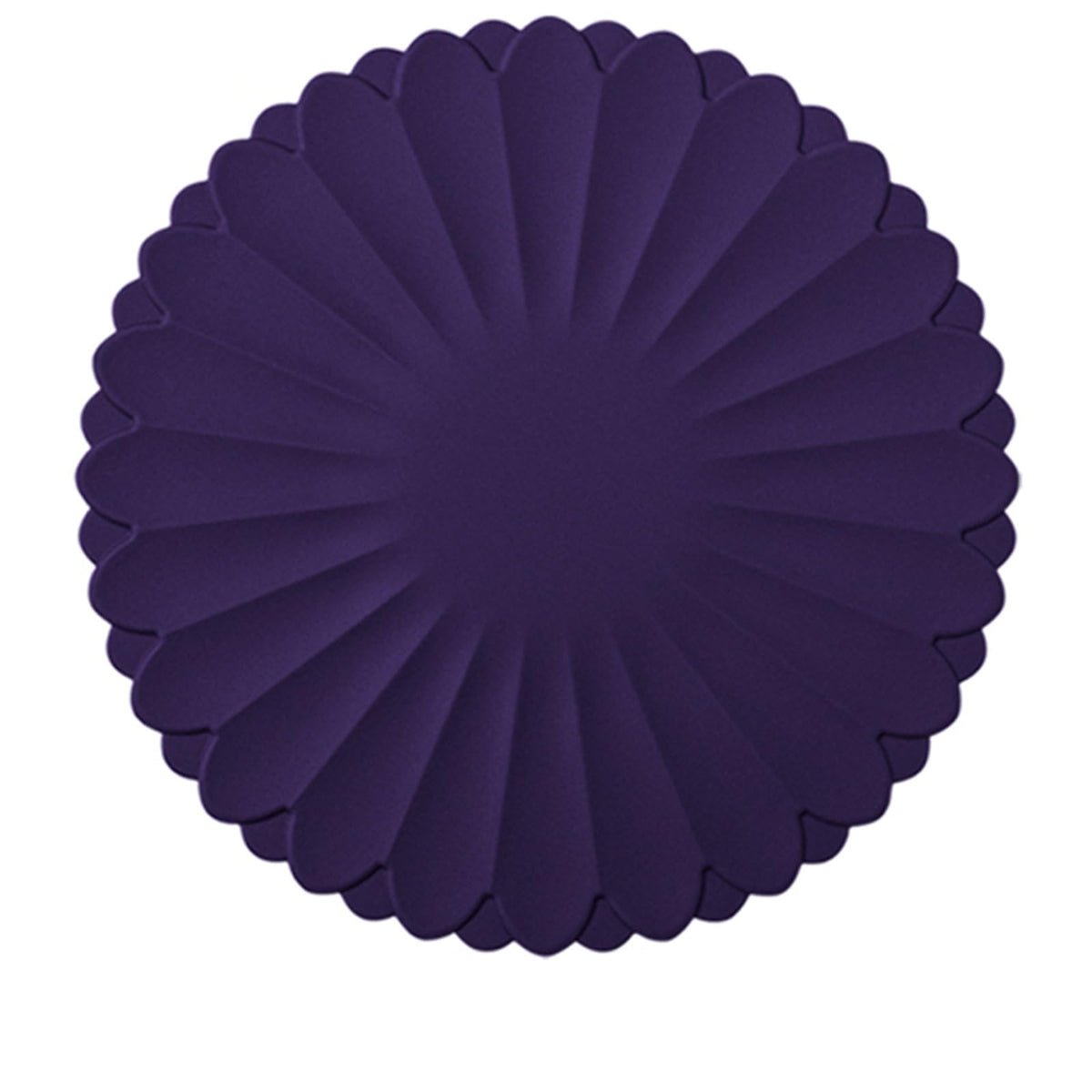 Heat-Resistant Silicone Trivet Mats, Non-Slip Hot Plate Holder for Kitchen Countertops & Dining Table, Reusable Pot Holder Pad with Secure Grip, Dishwasher Safe (Sea Sky Blue, Diameter: 18cm/7.09")