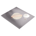 Stainless Steel Kitchen Cutting Board, 304 Stainless Steel, Double-Sided for Separation, Baking and Pizza Making (15.7×27.5×0.06")