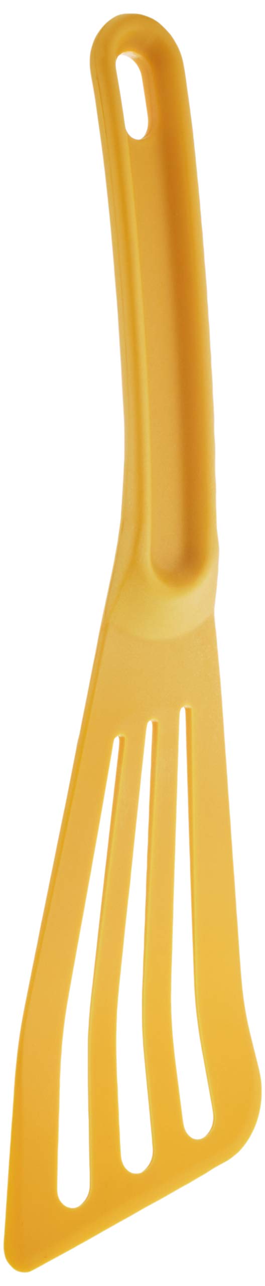 Mercer Culinary Hell's Tools Hi-Heat Slotted Spatula, 12 Inch x 3.5 Inch, Yellow