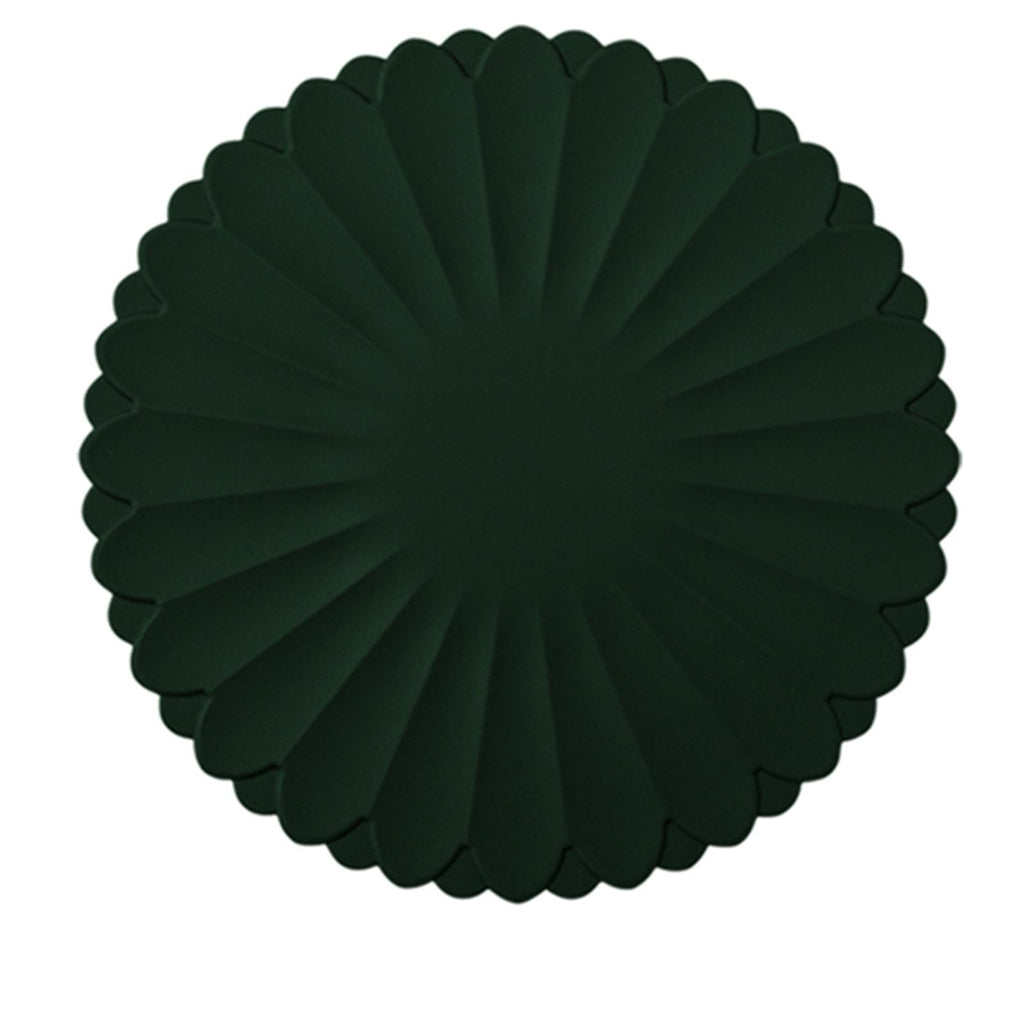 Heat-Resistant Silicone Trivet Mats, Non-Slip Hot Plate Holder for Kitchen Countertops & Dining Table, Reusable Pot Holder Pad with Secure Grip, Dishwasher Safe (Sea Sky Blue, Diameter: 18cm/7.09")
