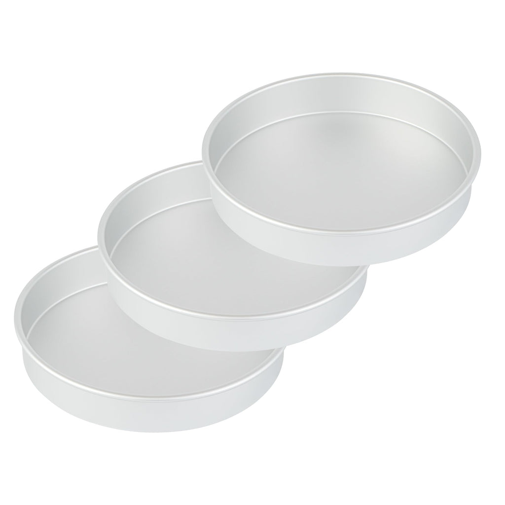 Restaurantware-Met Lux 11 x 2 Inch Straight-Sided Baking Tin, 1 Round Cake Pan - Oven-Ready, Freezable, Anodized Aluminum Round Baking Pan, Greaseproof, For Layer Birthday Cake