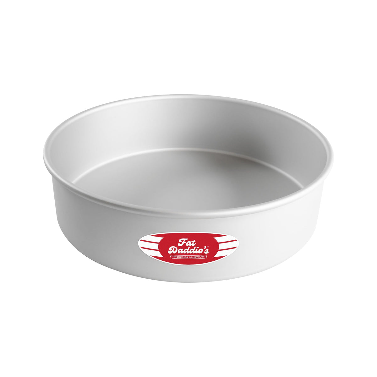 Fat Daddio's Anodized Aluminum Round Cake Pans, 2 Piece Set, 5 x 2 Inch