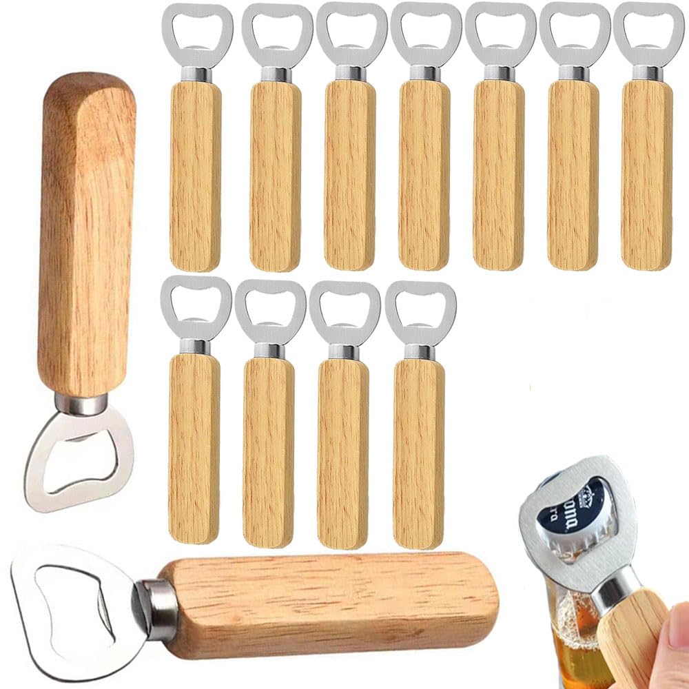 MTOMDY 100Pcs Colored Aluminum Bottle Opener Keychain, Soda Beverage Beer Bottle Opener Keychain, for Kitchen/Wedding/Bar/Party