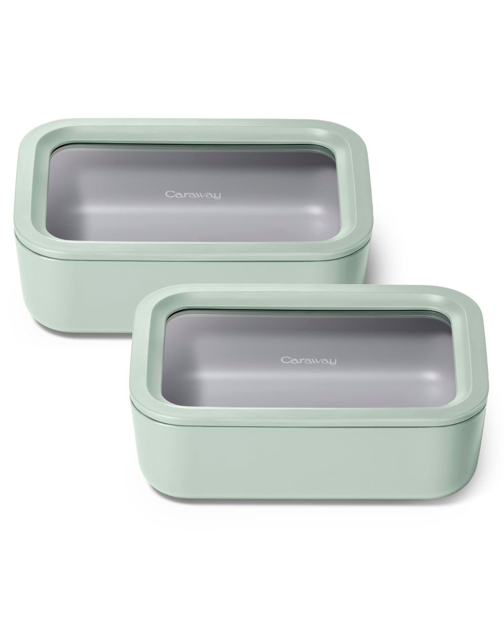 Caraway 6-Piece Glass Food Storage Container Set