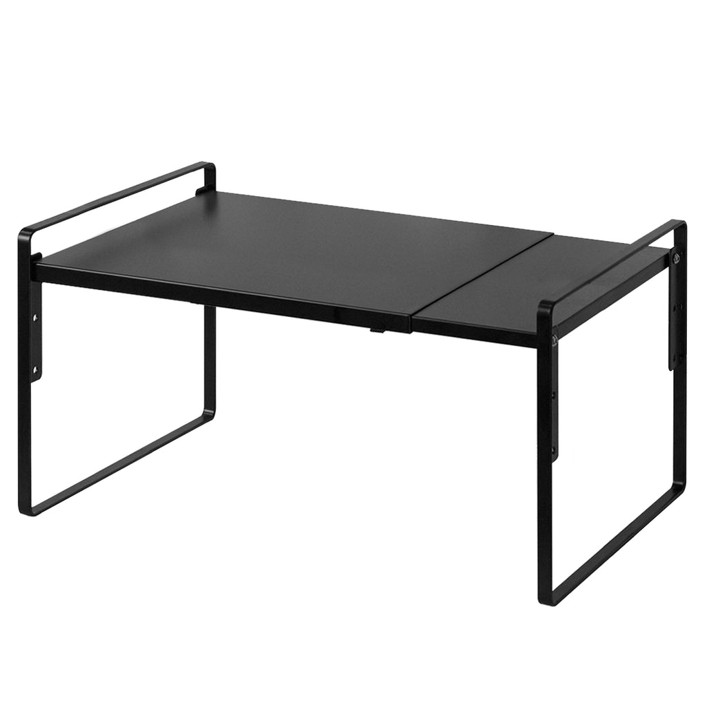 Nxconsu Cabinet Shelf Riser, Adjustable Cabinet Organizer, 10.3" Deep White