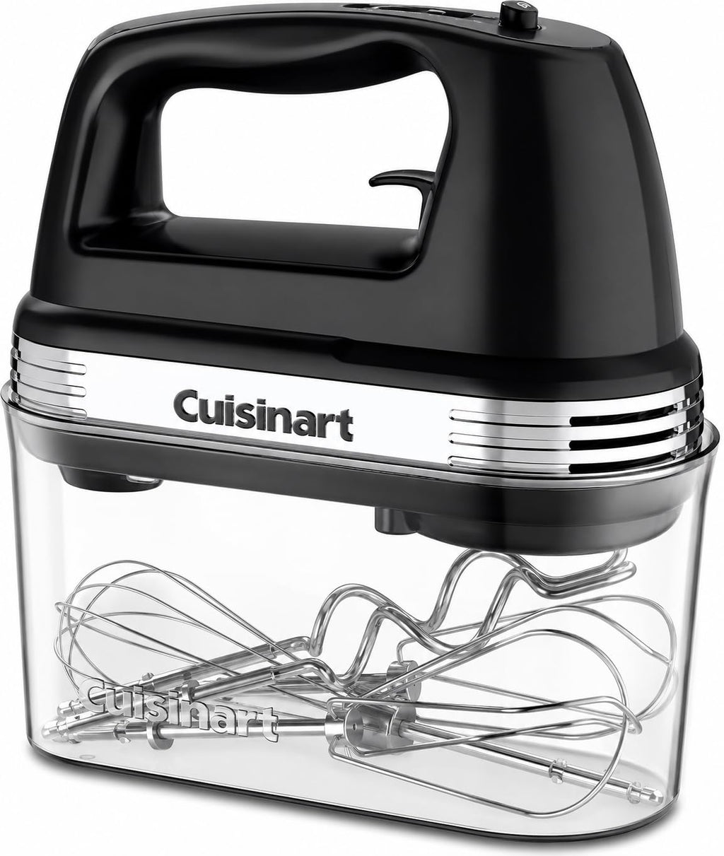 Cuisinart Power Advantage Plus 9-Speed Hand Mixer, 220W-Motor Hand Blender Electric Mixer with 9 Speed Settings, XL Dishwasher-Safe Beaters, 3 Low Mixing Speeds, Storage Case, Cream