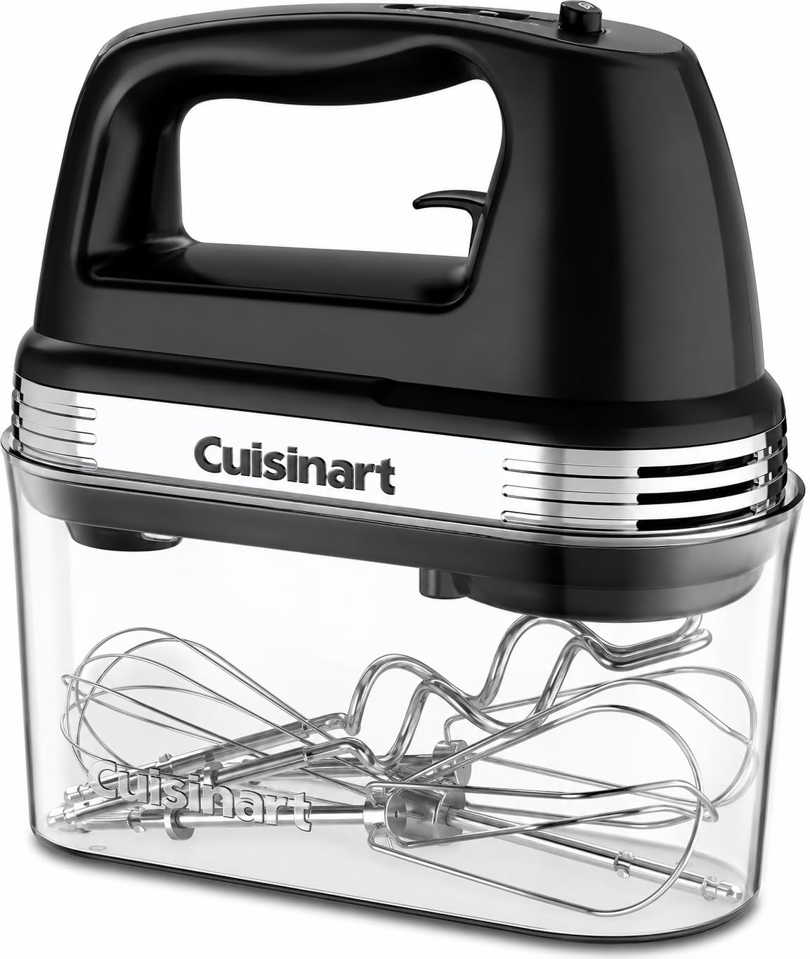 Cuisinart Power Advantage Plus 9-Speed Hand Mixer, 220W-Motor Hand Blender Electric Mixer with 9 Speed Settings, XL Dishwasher-Safe Beaters, 3 Low Mixing Speeds, Storage Case, Cream