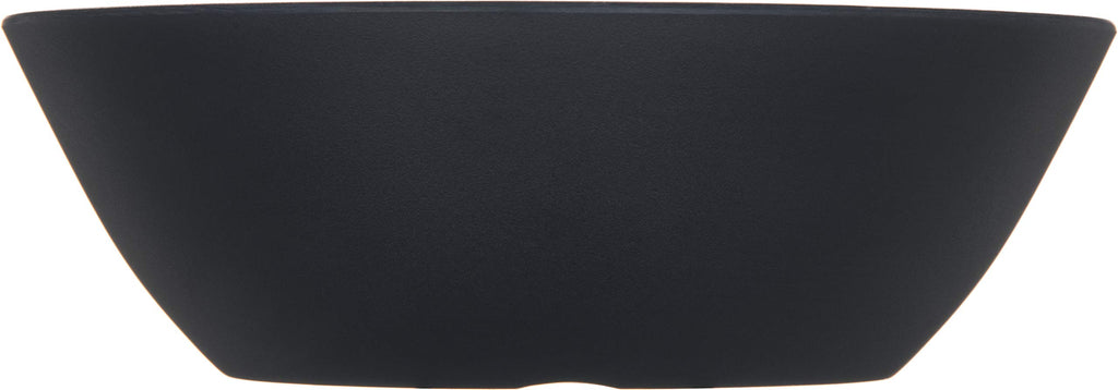 Carlisle FoodService Products Ridge Reusable Plastic Bowl Soup Bowl for Home and Restaurant, Melamine, 8 Ounces, Cement, (Pack of 24)