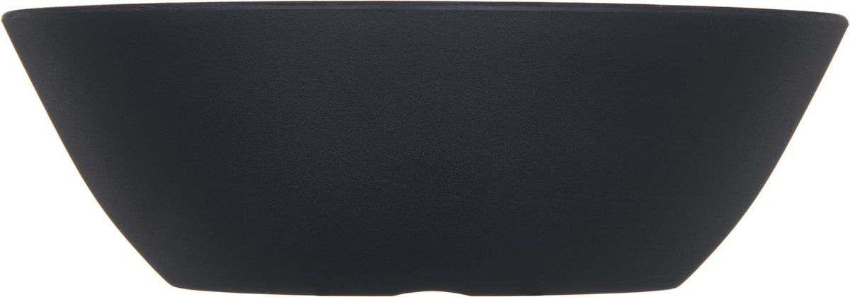 Carlisle FoodService Products Ridge Reusable Plastic Bowl Soup Bowl for Home and Restaurant, Melamine, 8 Ounces, Cement, (Pack of 24)
