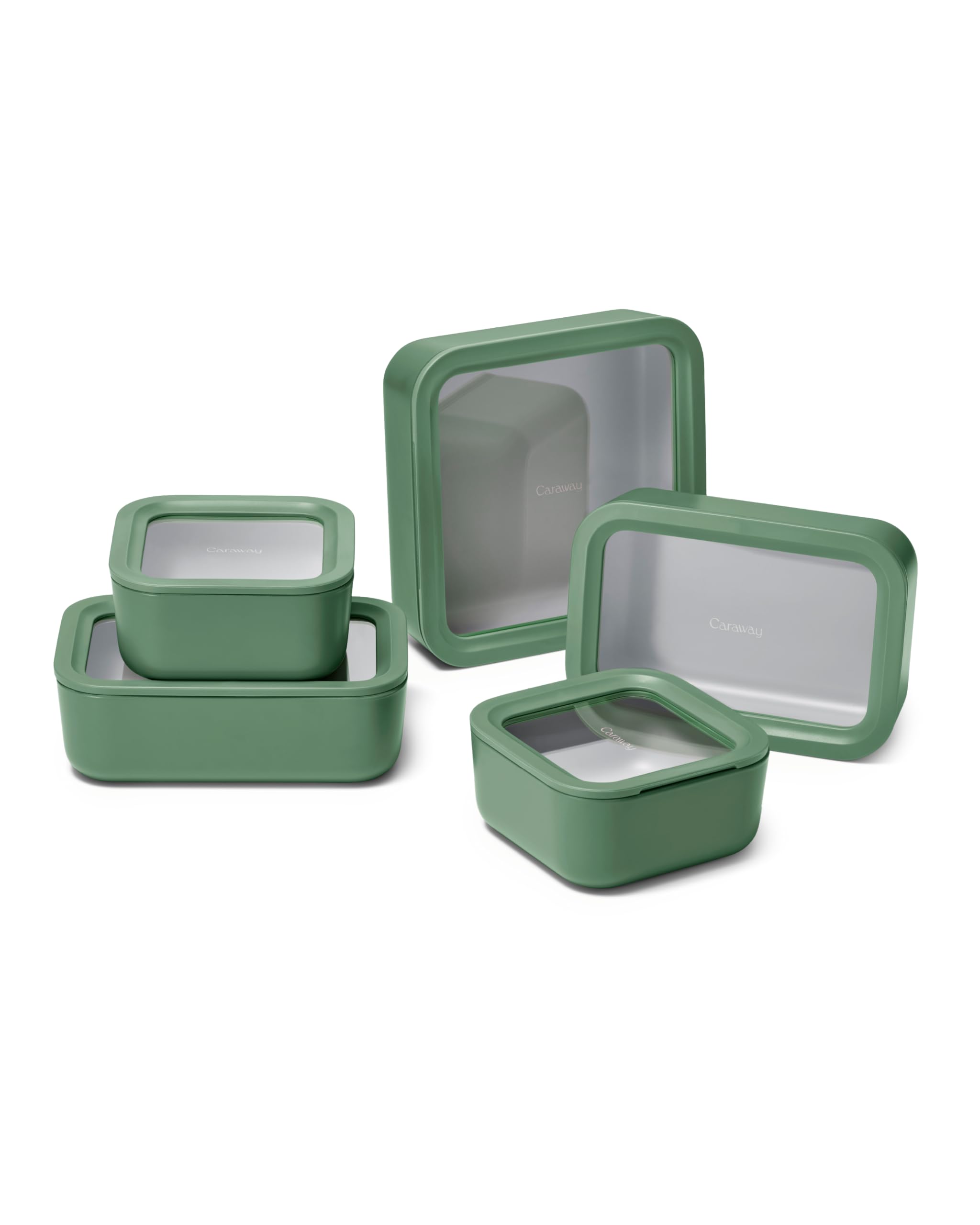 Caraway 13-Piece Glass Food Storage Container Set