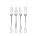 Oneida Silverware Set, Juilliard Fine Flatware 4-Piece Dinner Forks Set, Service For 4, 18/10 Stainless Steel, Rust Resistant, Dishwasher Safe, Home And Kitchen Utensils (Silver, 4 Piece)