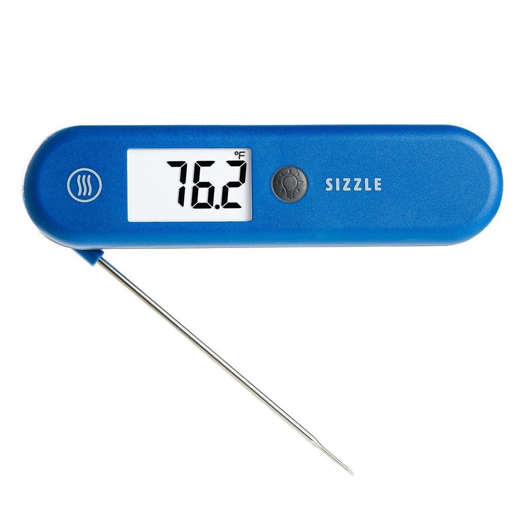 ThermoWorks Sizzle - Digital Meat Thermometer - 2-Second Waterproof, Red