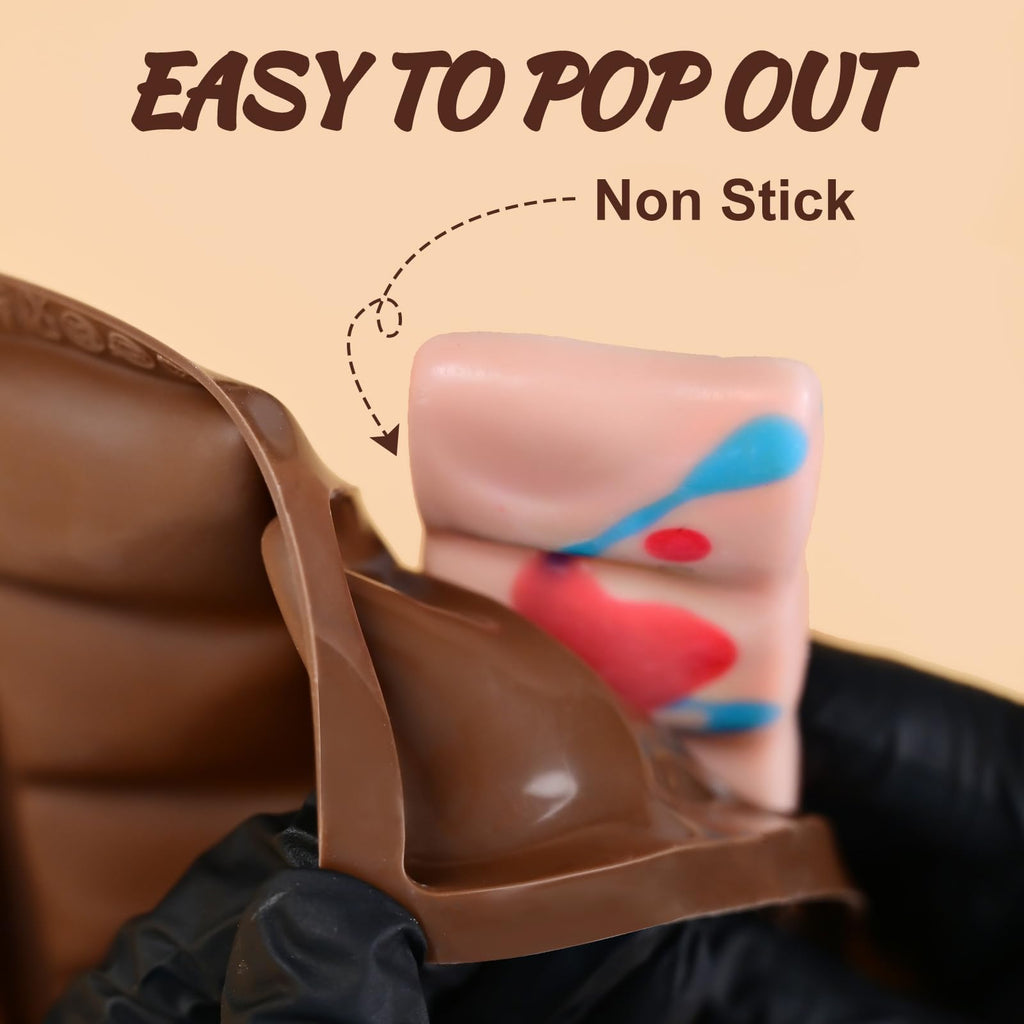 Chocolate Molds for Dubai Pistachio Stuffed, 2 Pack