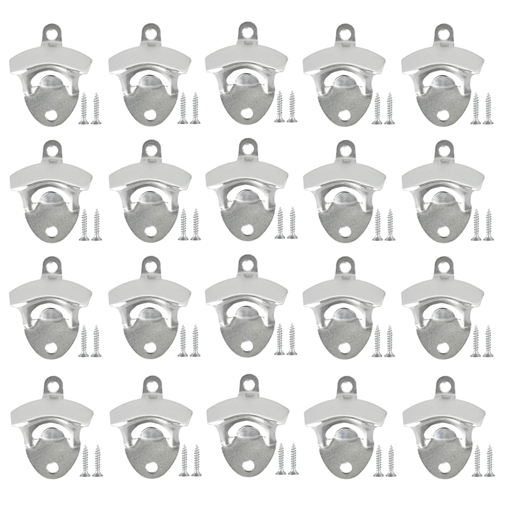 ANSLYQA 20 Pack Bottle Opener Wall Mounted
