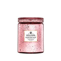 Voluspa Sparkling Rose, Large Candle Jar, 18 Ounce, 100 Hour Burn Time, Coconut Wax for Clean Burning, Handcrafted in the USA