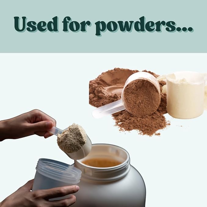 2 Cup LONG Handle (1 Pint | 16 Oz. | 500 mL) Scoop for Measuring Coffee, Pet Food, Grains, Protein, Spices and Other Dry Goods (Pack of 10)