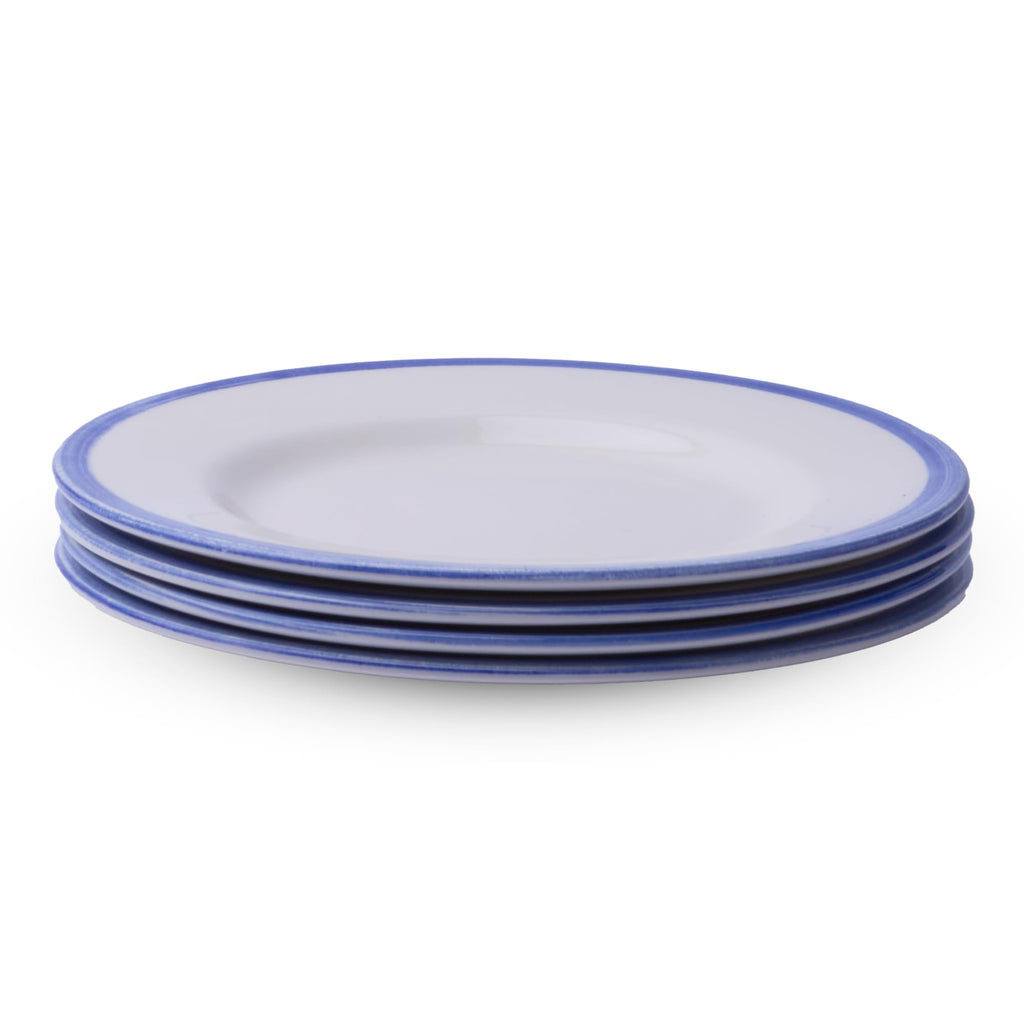 Portmeirion Potter's Mist Dinner Plate - Blue, Set of 4