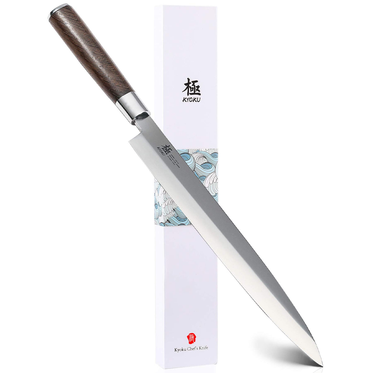 KYOKU 8" Chef Knife - Japanese High Carbon Steel Meat Vegetable Knife
