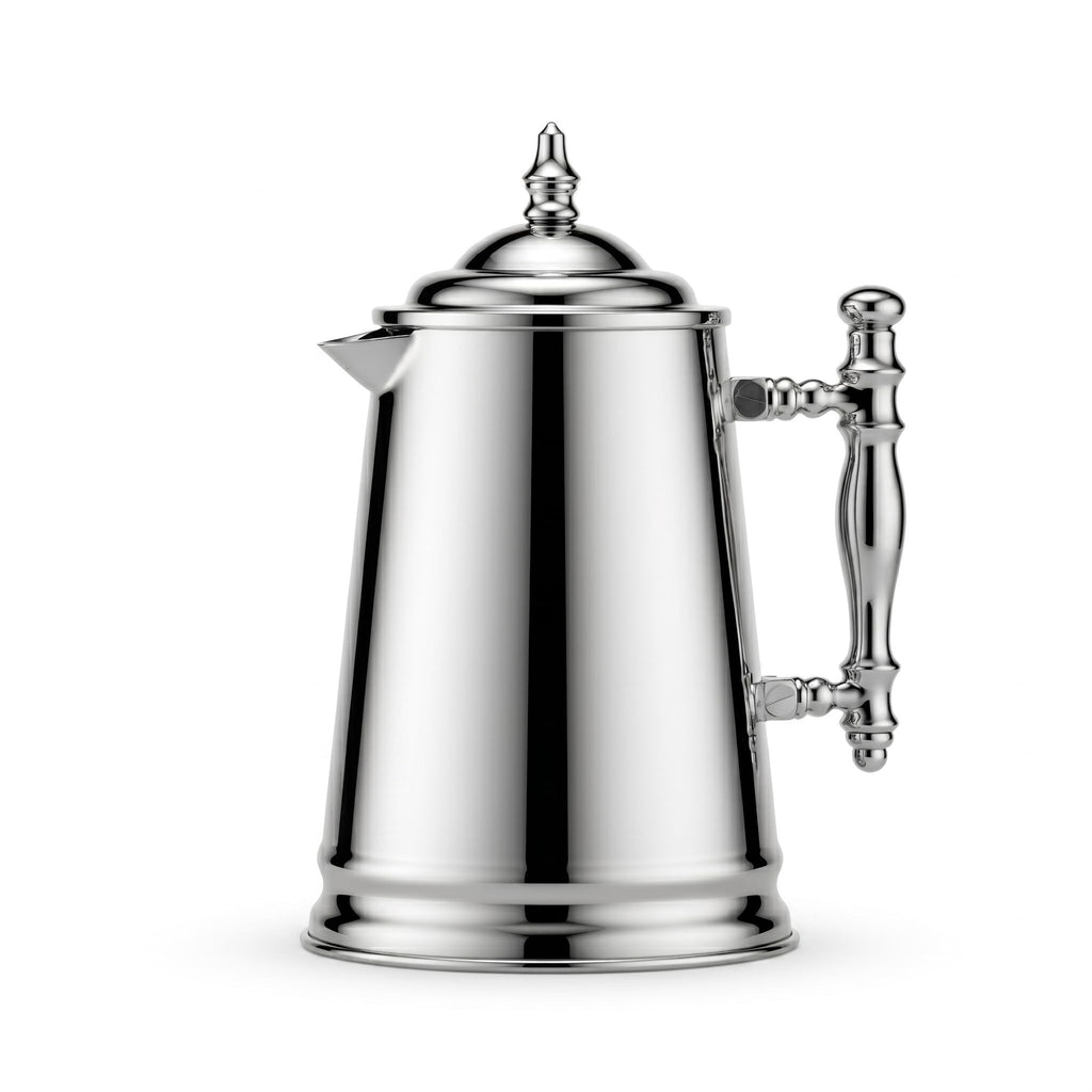 Francois et Mimi Vintage-Style Stainless Steel French Coffee Press, 34-Ounce