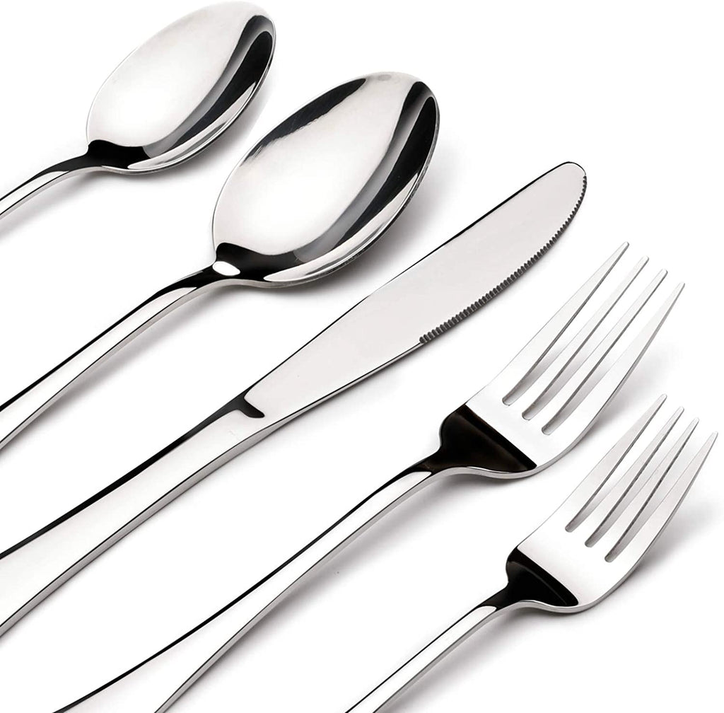 Silverware Set for 12,60 Piece Stainless Steel Flatware Utensil Cutlery Set