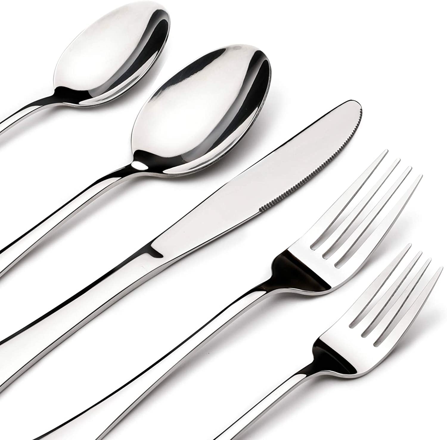 Silverware Set for 12,60 Piece Stainless Steel Flatware Utensil Cutlery Set