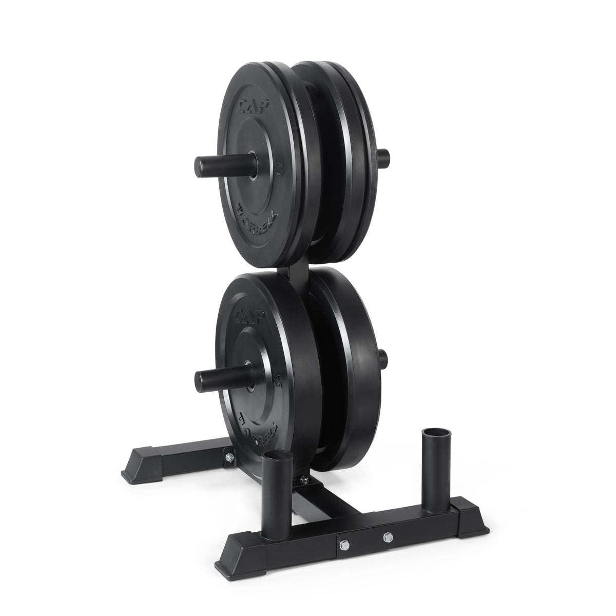 CAP 260lb Competition Olympic Bumper Plate Weight Set