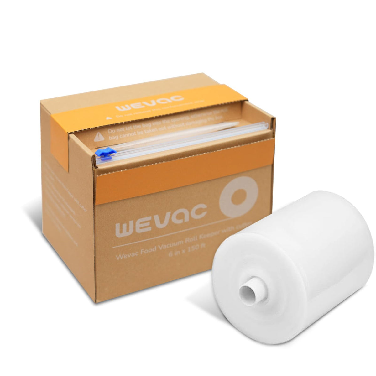 Wevac Vacuum Sealer Bags for Food, 11"x150' Roll, Fits Food Saver Machines