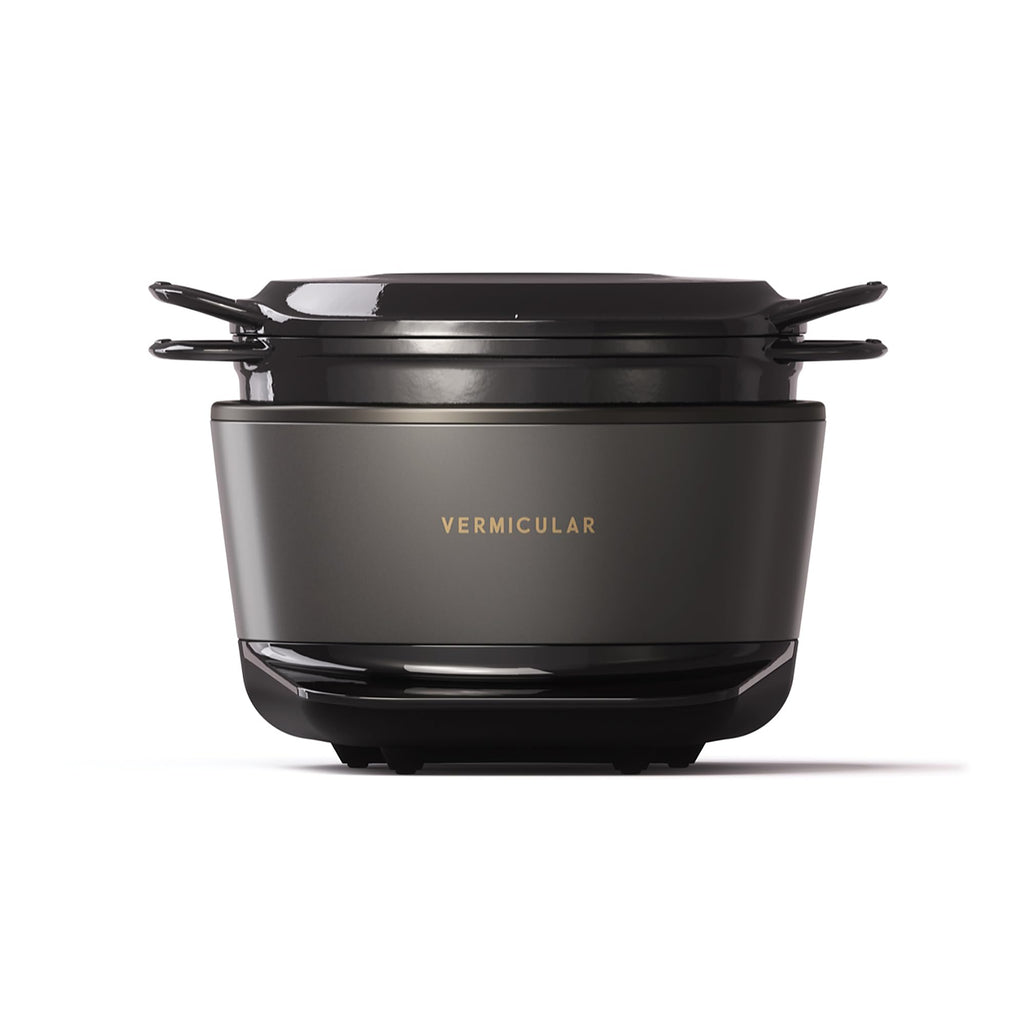 Vermicular Musui–Kamado Cast Iron Induction Cooker, Charcoal