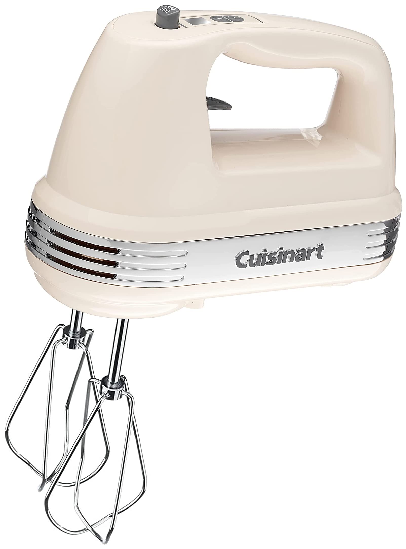 Cuisinart Power Advantage Plus 9-Speed Hand Mixer, 220W-Motor Hand Blender Electric Mixer with 9 Speed Settings, XL Dishwasher-Safe Beaters, 3 Low Mixing Speeds, Storage Case, Cream