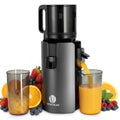 Ventray Cold Press Juicer, Slow Masticating Juicer Machine with 4.7" Wide Feed Chute for Whole Vegetables & Fruits, Juice Extractor High Juice Yield, Easy to Clean