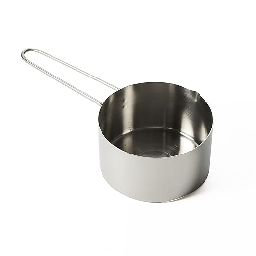 American METALCRAFT, Inc. 1/3 Stainless Steel Measuring Cup, Silver