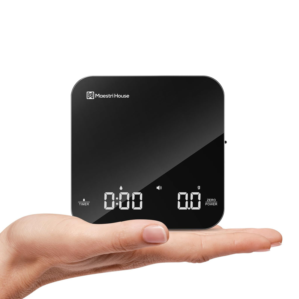 Maestri House S2 Espresso Coffee Scale with Timer 0.1g Precision Shot Scale