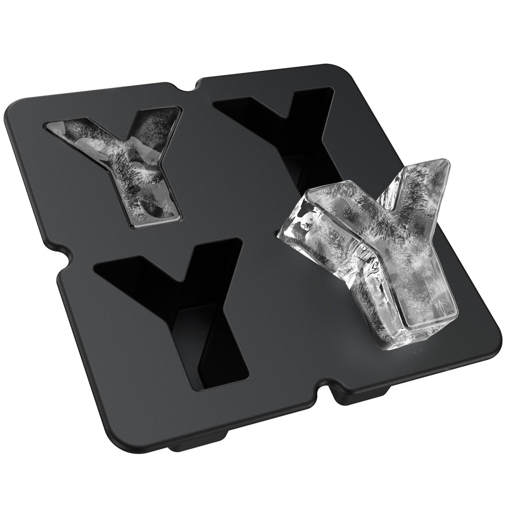 Customized Letter P Ice Cube Mold -Letter Silicone Ice Mold for Custom Ice Cube Mold and Baking Chocolate and Crafting Letter Molds, Ice Cube Molds for Cocktails & Whiskey with Custom Letters