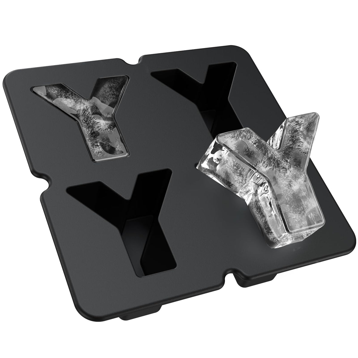 Customized Letter P Ice Cube Mold -Letter Silicone Ice Mold for Custom Ice Cube Mold and Baking Chocolate and Crafting Letter Molds, Ice Cube Molds for Cocktails & Whiskey with Custom Letters