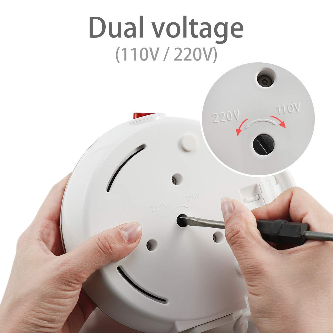 Food Grade Silicone Portable Collapsible Electric Travel Kettle