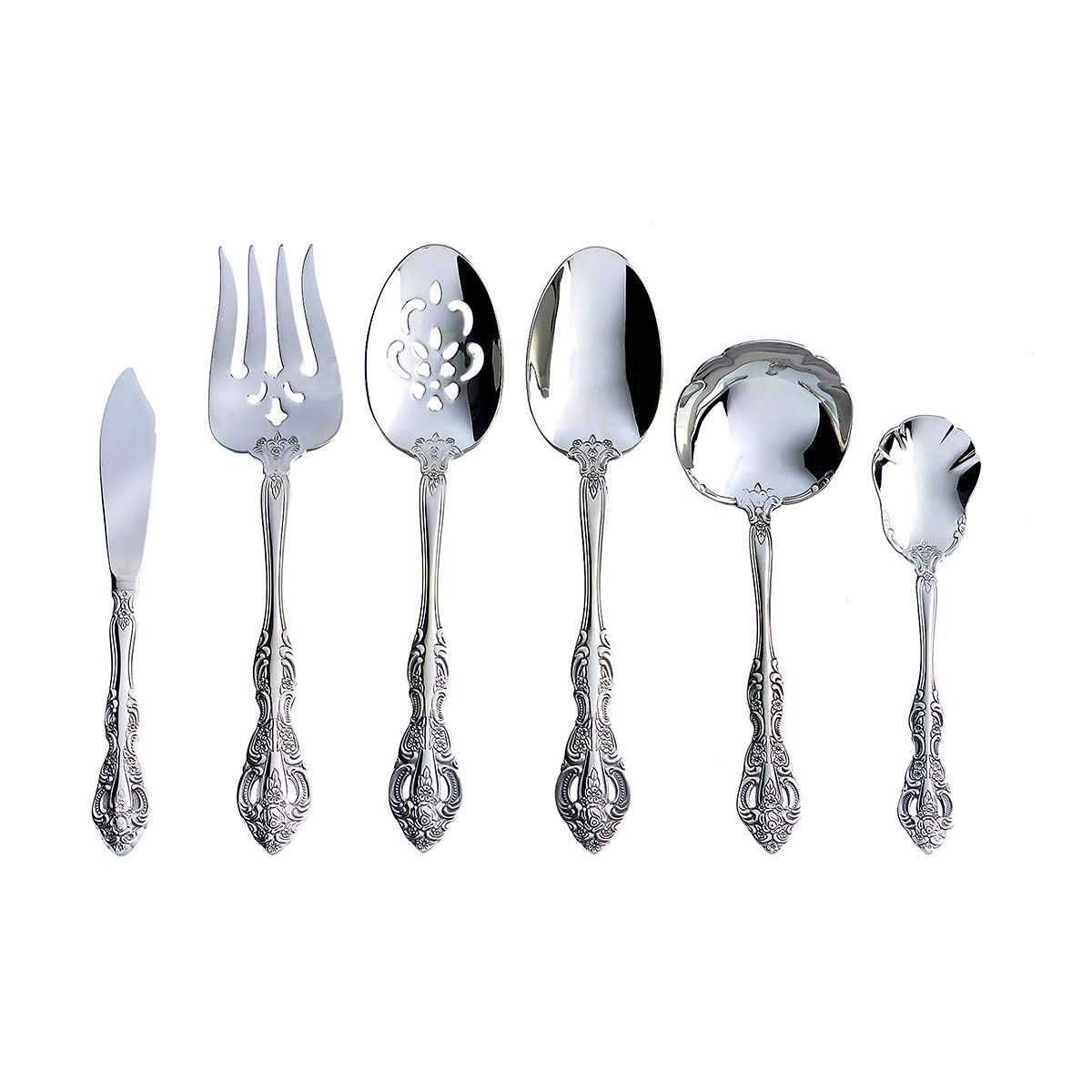 Oneida Michelangelo Dinner Forks Silverware Set for 4, Flatware