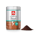 illy Intenso Ground Espresso Coffee, Intense, Robust and Full Flavored With Notes of Deep Cocoa, 100% Arabica Coffee, No Preservatives