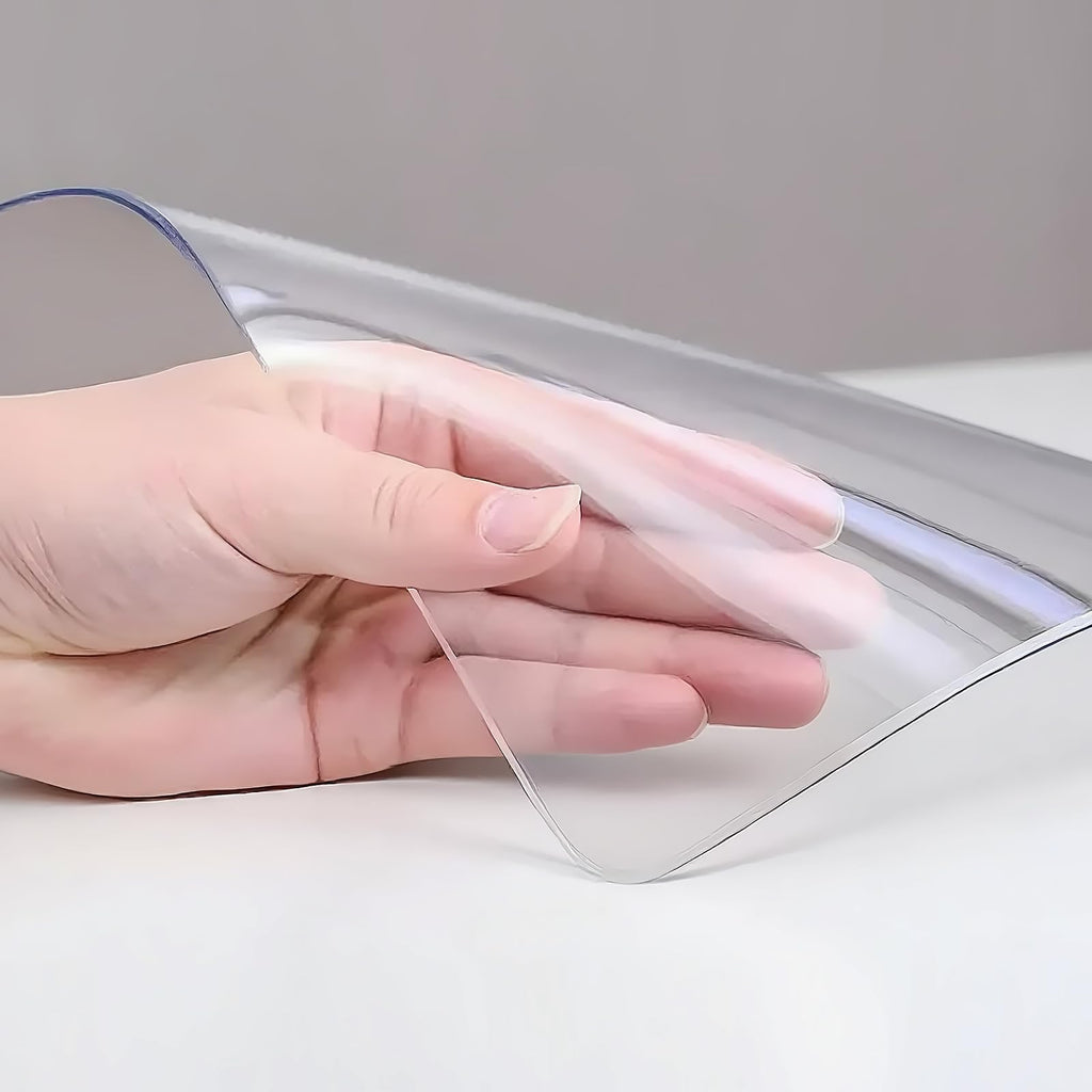 ProsperJoyChant 40x60in Frosted PVC Table Protector 1.4mm Waterproof Pad
