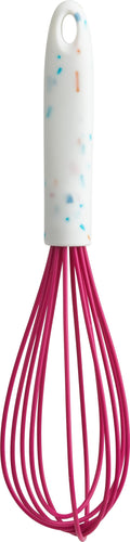 Trudeau White Confetti 10" Silicone Whisk
