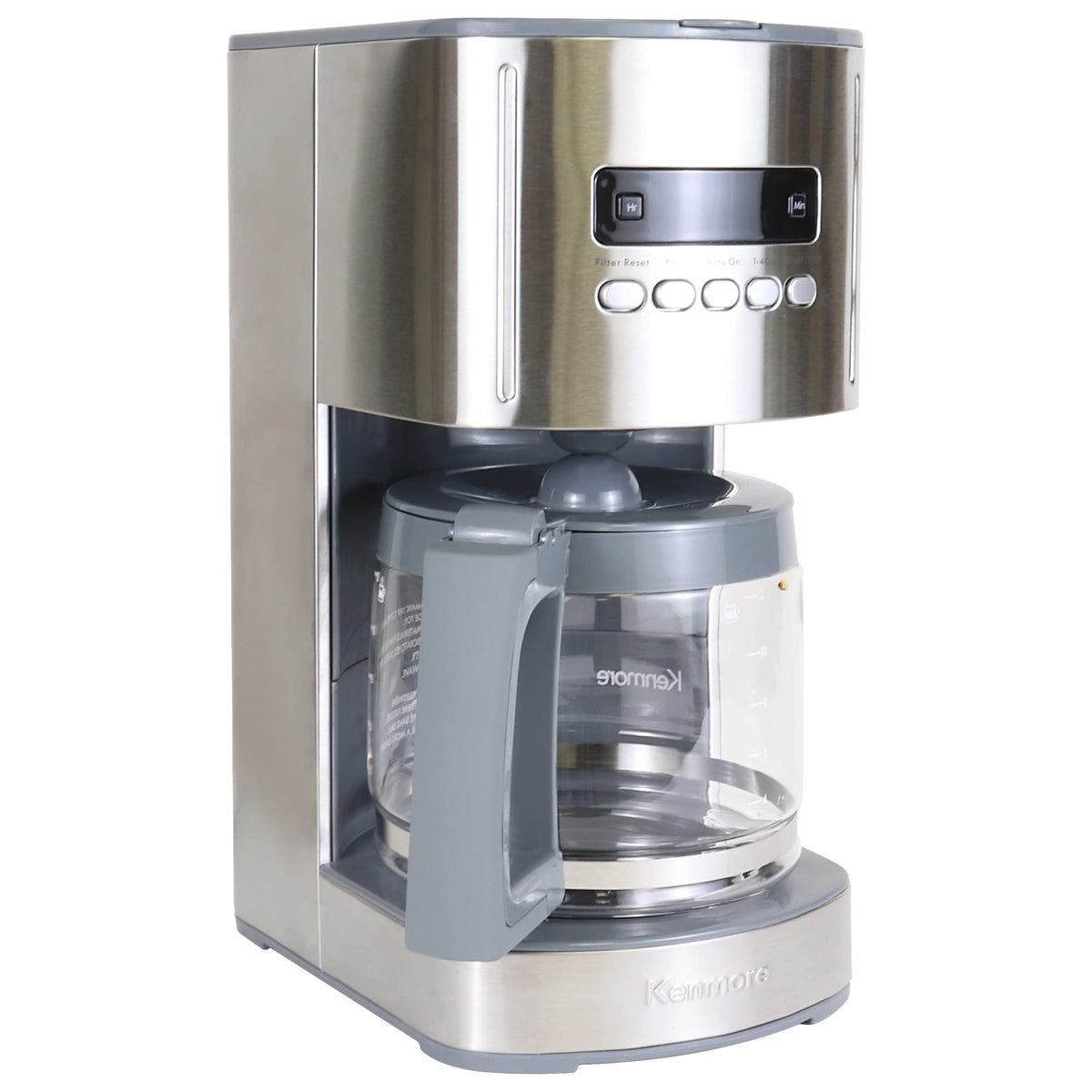 Kenmore 40706 12-Cup Programmable Aroma Control Coffee Maker in Stainless Steel