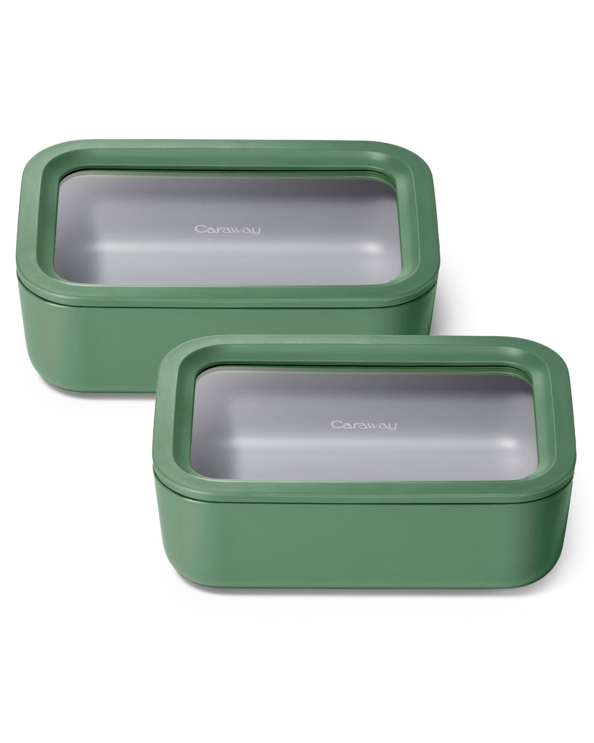 Caraway 6-Piece Glass Food Storage Container Set