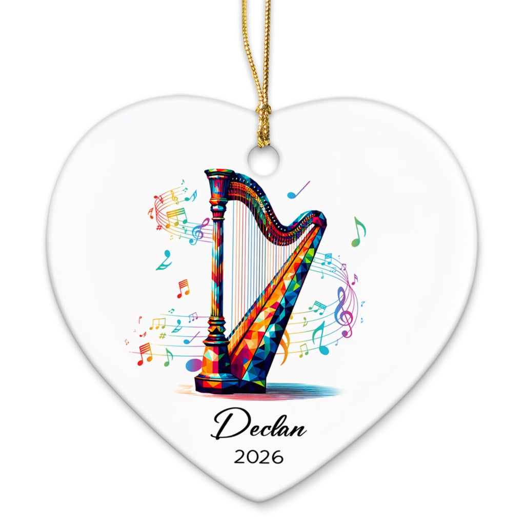 French Horn Ceramic Ornaments, Customized Name & Year French Horn Player Christmas Ornament Gifts, Musical Instrument Ornaments Xmas Tree, Personalized Music Lovers Ceramic Ornament Decoration 2026