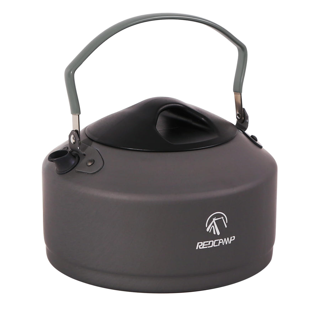 REDCAMP 0.8L Lightweight Tiny Camping Kettle for Outdoor Tea & Coffee Pot