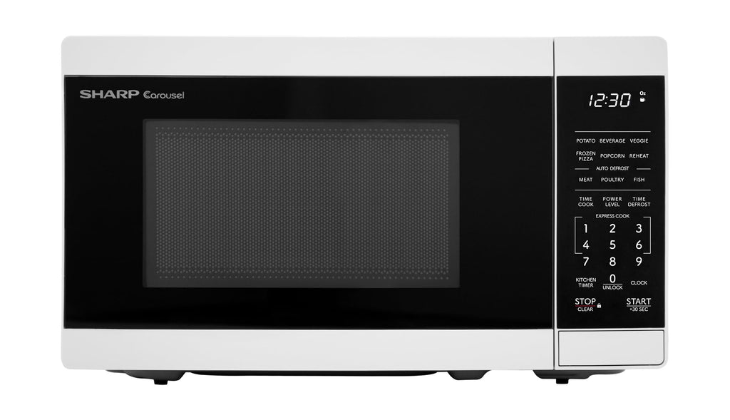 Sharp SMC0760KB 0.7 cu. ft. 700W Black Countertop Microwave Oven