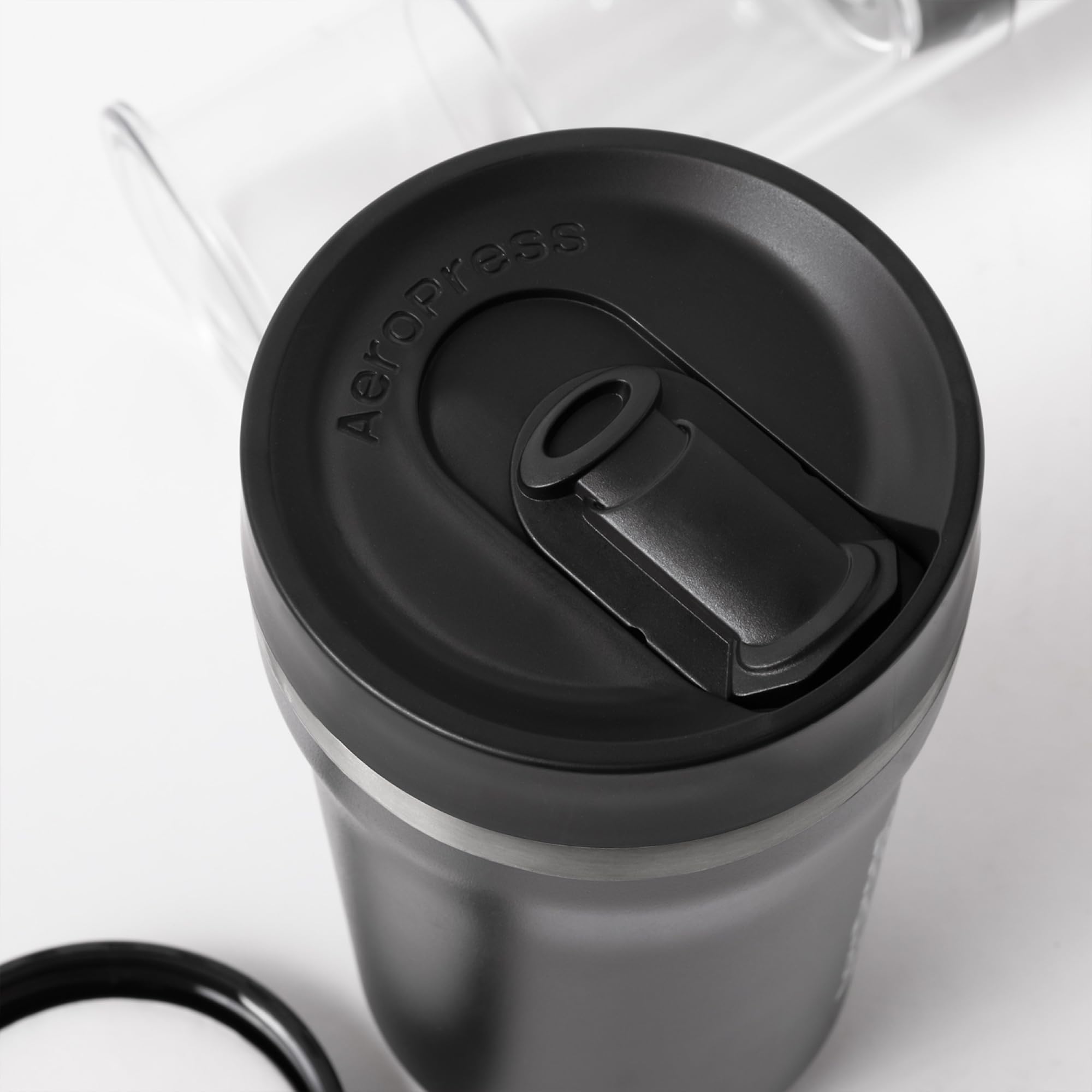 AeroPress Go Plus Portable Coffee Maker Kit, Black